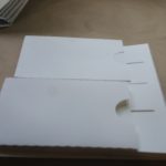Two envelopes flip open to left in Wedding Album Brag Book