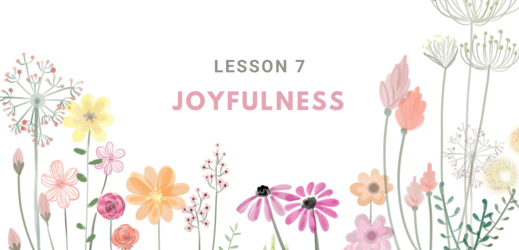 RUHI BK 3 GRADE 1 LESSON 7 JOYFULNESS