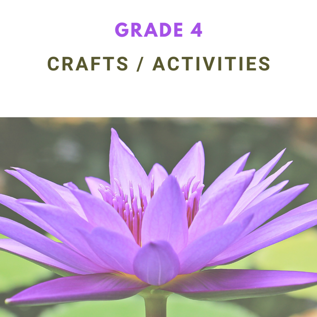 CRAFTS AND ACTIVITIES PHOTO GRADE 4